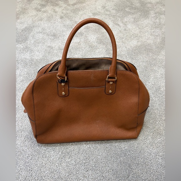Michael Kors Brown Leather Satchel - Picture 5 of 7